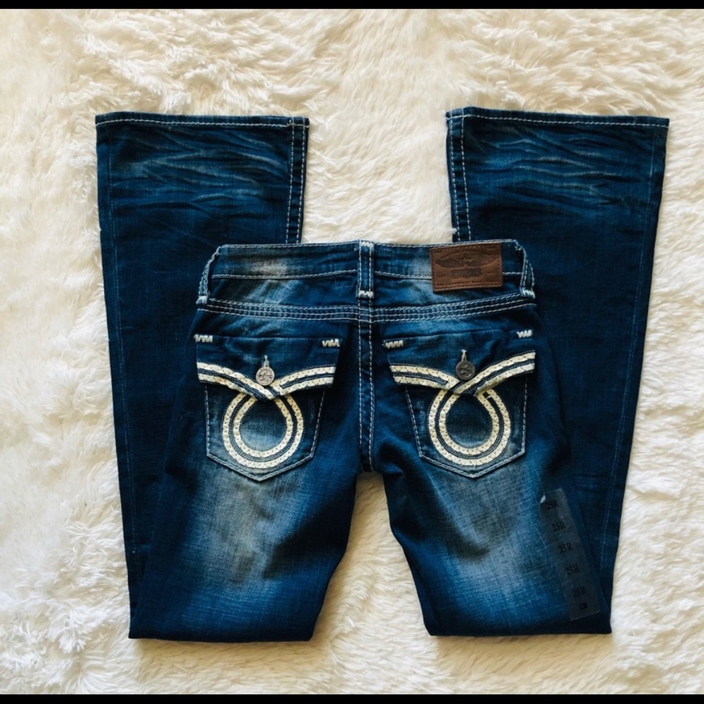 Big Star Sweet Flare Distressed Jeans